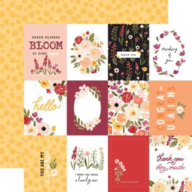 Flora , Warm Journaling Cards