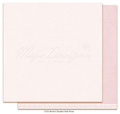 Mum´s Garden, Mono - Mum's - Pale rose, Maja Design