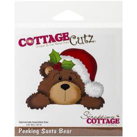 CottageCutz, Peeking Santa Bear