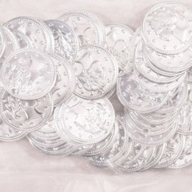 Coin silver plated