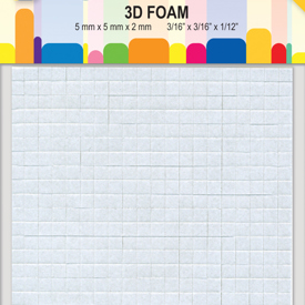 Foam Dots Black 2mm