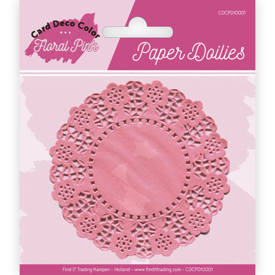 Floral Pink, Paper Doillies