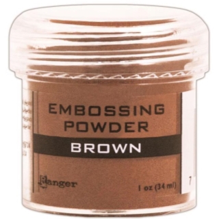 Embossing, Brown