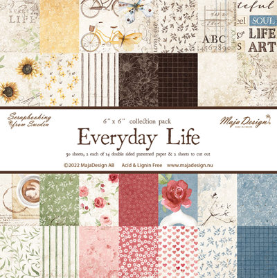 Everyday Life - 6x6" Collection Pack, Maja Design