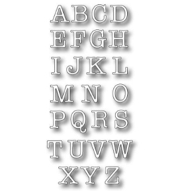 Typewriter Uppercase Alphabet