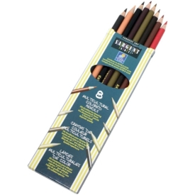 Multicultural Colored Pencils 8/Pkg