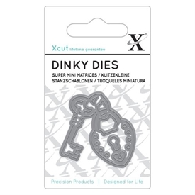 Dinky Die, Heart Lock & Key