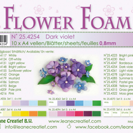 Flower foam, Dark Violet
