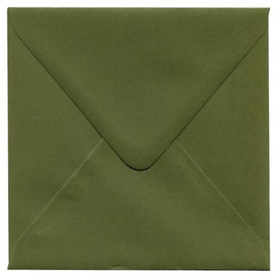 Envelopes 14 x 14cm Moss Green 