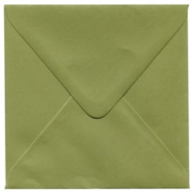 Envelopes 14 x 14cm Olive Green