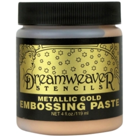  Embossing Paste Gold