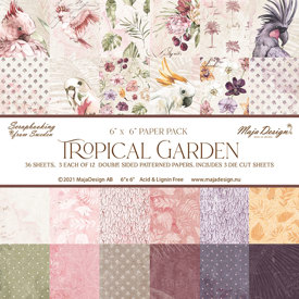 Tropical Garden - 6x6" Collection Pack, Maja Design
