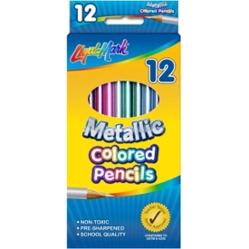 Metallic, Liqui-Mark Colored Pencils 12/Pkg