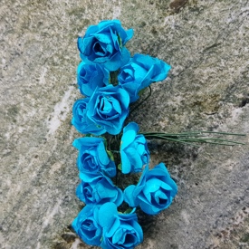 Rosor, 12pack, blå