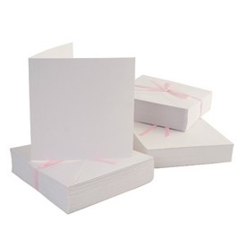 Square Cards/Envelopes (100pk) - White