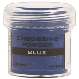 Embossing, Blue