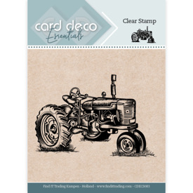 Tractor, Card Deco