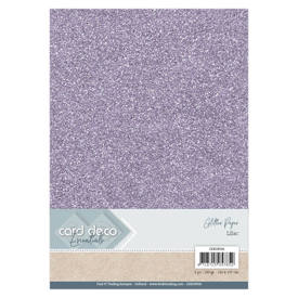 Glitter Paper Lilac