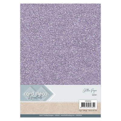 Glitter Paper Lilac