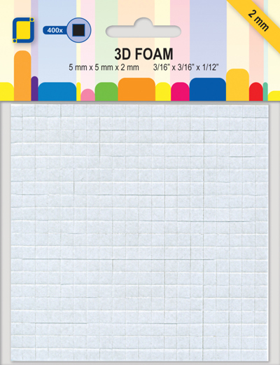 Foam Dots Black 2mm