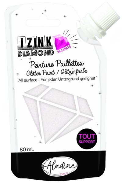 24 Carat Pearly Glitter Paint Izink Diamond