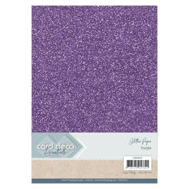 Glitter Paper Purple